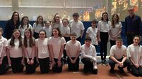 Local Notes: Meelick NS students took part in the Cross-Border Orchestra at the Peace Proms.