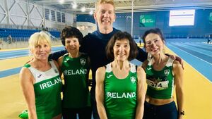 Mary helps Irish team to smash world relay record Mary helps Irish team to smash world relay record