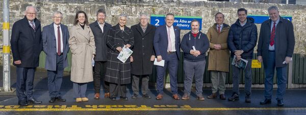 REGI members at Athenry station.