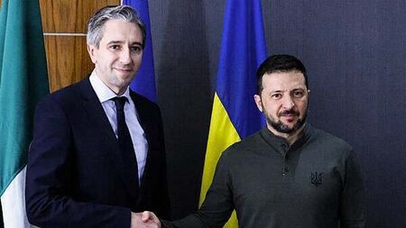 Gulf has emerged between US and EU, Tánaiste says as he proposes €100m for Ukraine