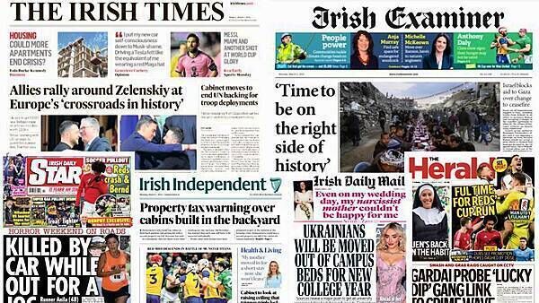 What the papers say: Monday's front pages