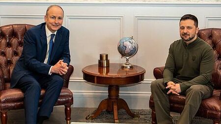 Suspension of US support for Ukraine a ‘serious setback’, says Taoiseach