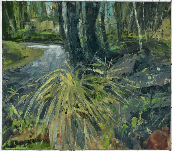 'Shout Out to Spring' is another of the beautiful paintings in the exhibition. 'Shout Out to Spring' is another of the beautiful paintings in the exhibition.
