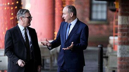 Micheál Martin promises Irish help as Keir Starmer seeks trade reset with EU