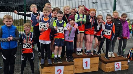 Young stars take part in Track and Field games