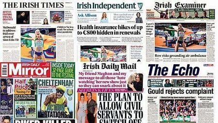 What the papers say: Monday's front pages