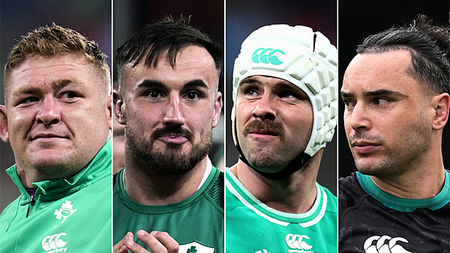 Ireland quartet set to be fit to face Italy in Six Nations
