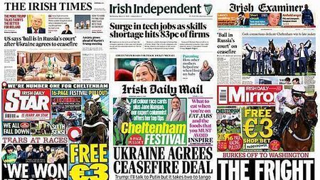 What the papers say: Wednesday's front pages
