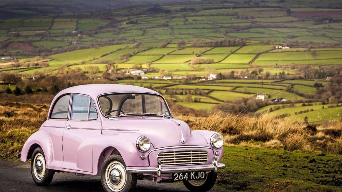 The Morris Minor: a much-loved car of the 1960s