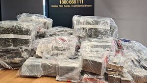 Two men arrested after €1.94m worth of cocaine and cannabis seized between Louth and Dublin Two men arrested after €1.94m worth of cocaine and cannabis seized between Louth and Dublin