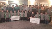 Local Notes: Western Gaels Hurling and Camogie Club West Sligo present over €2000 to North West Hospice and North West STOP.