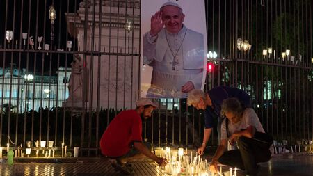 Not even the Pope is spared on social media