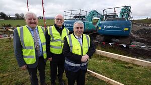 Local Notes: Crossmolina Flood Relief Scheme sod turning.