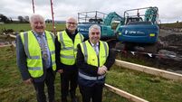 Local Notes: Crossmolina Flood Relief Scheme sod turning.