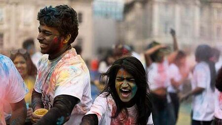 Dublin bursts into colour for Holi celebrations