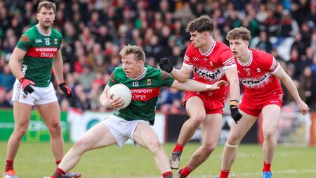 Mayo defeat Derry to secure Division 1 safety 