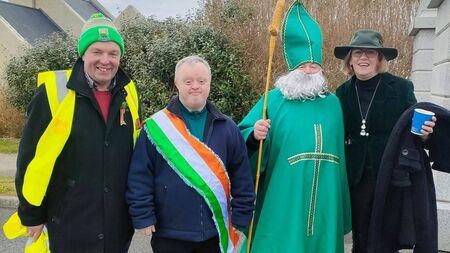 Local Notes: Noel Doherty was Grand Marshall at Enniscrone St Patrick's Day Parade.
