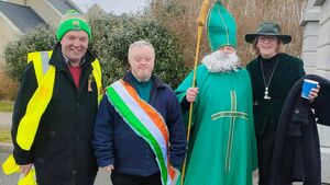 Local Notes: Noel Doherty was Grand Marshall at Enniscrone St Patrick's Day Parade.