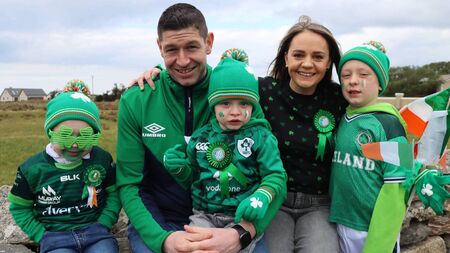 Local Notes: Padden family enjoying the St Patrick's Day parade in Binghamstown.