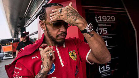 Lewis Hamilton remains optimistic despite difficult Ferrari debut