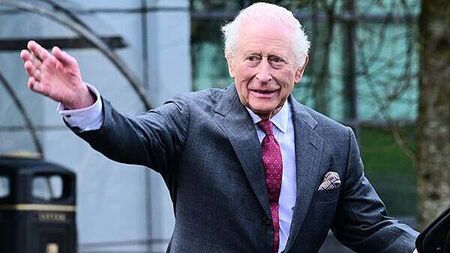 Britain's King Charles learns about latest cancer research as visit to Northern Ireland continues