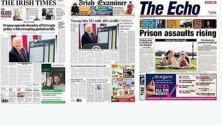 What the papers say: Thursday's front pages