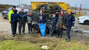 28 bags of marine litter removed from Mayo beach