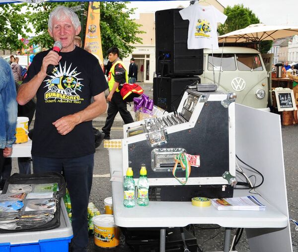 Popular DJ Pat Boyle of Pat's Roadshow will keep participants in the Mini-Marathon entertained. 	Picture: David Farrell Photography