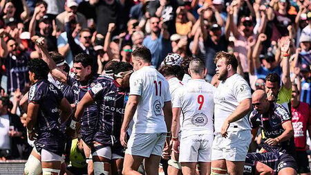 Ulster knocked out of Champions Cup in high-scoring defeat to Bordeaux
