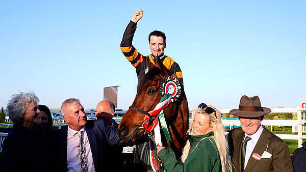 Patrick Mullins out of luck at Fairyhouse, but still on cloud nine after earning National acclaim
