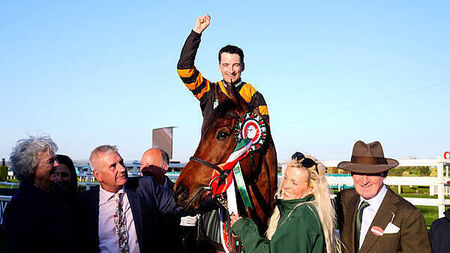 Patrick Mullins out of luck at Fairyhouse, but still on cloud nine after earning National acclaim