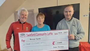 Local Notes: Breege wins the Swinford Community Lotto jackpot.