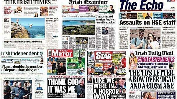 What the papers say: Friday's front pages