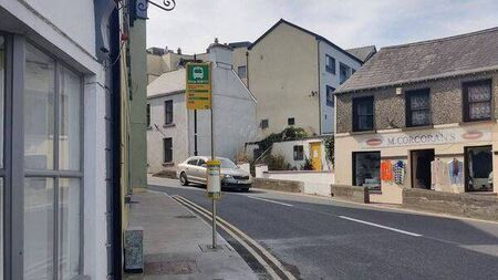 Bus stop signs in Mayo town had to removed 48 hours later
