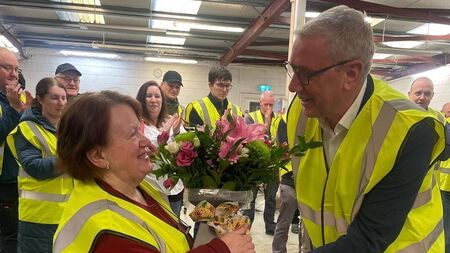Best wishes: Mayo woman retires after 50 years of dedicated work with local company