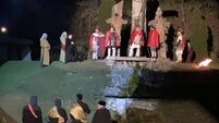 Local Notes: Poignant images from Ballintubber Passion Play.