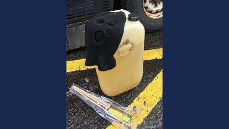 Two men arrested after 'orchestrated' disruption involving petrol bombs during Derry Easter parade