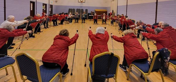 Members of Currane Achill Activator Walking Group.
