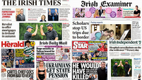 What the papers say: Friday's front pages