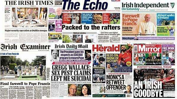 What the papers say: Saturday's front pages