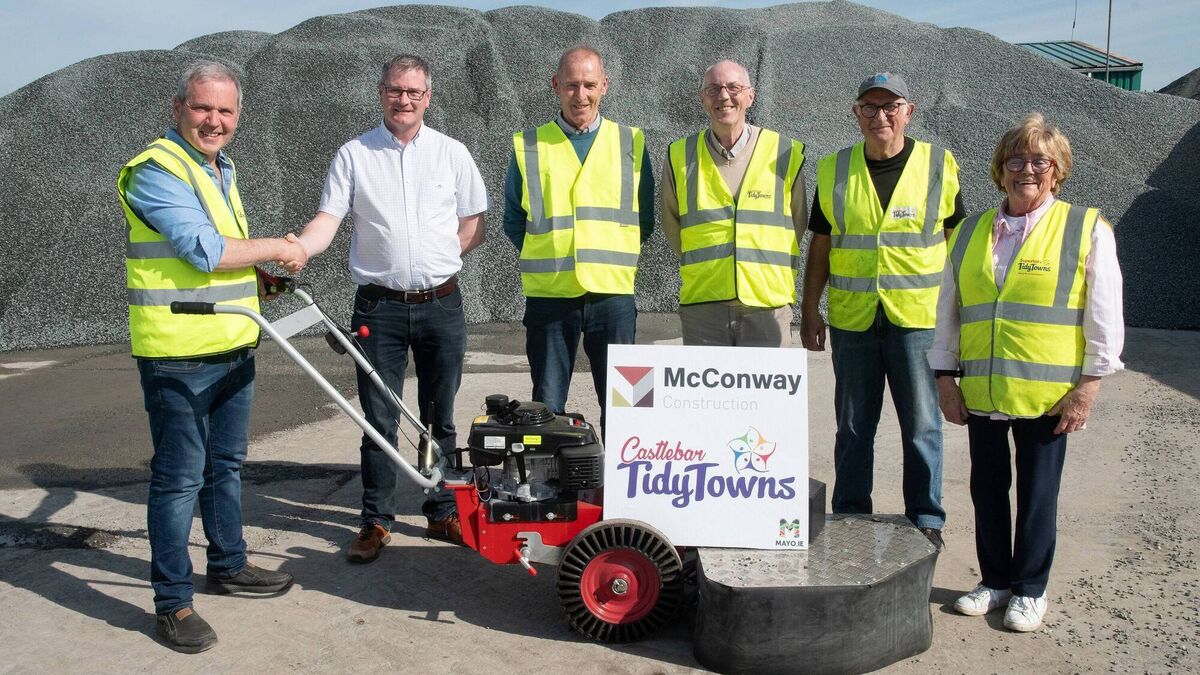 Weeding will never be the same again in Castlebar