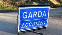 Ambulance collided with wall and overturned during Mayo crash