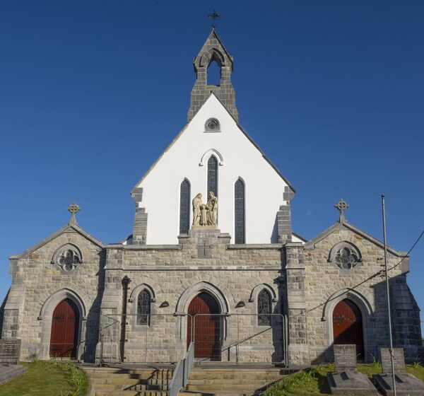 Works are almost complete at The Church of the Holy Family in Kiltimagh.	Picture: John Corless