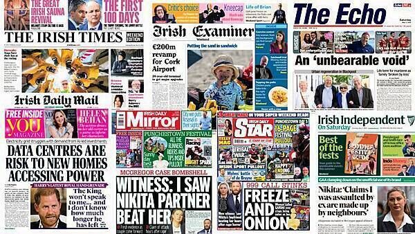 What the papers say: Saturday's front pages