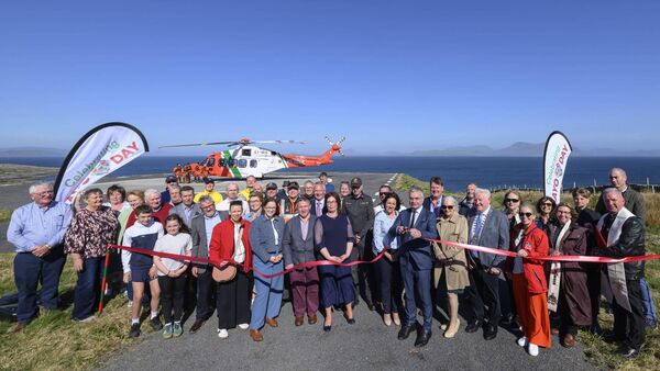 New helipad will be 'lifeline' for Mayo island