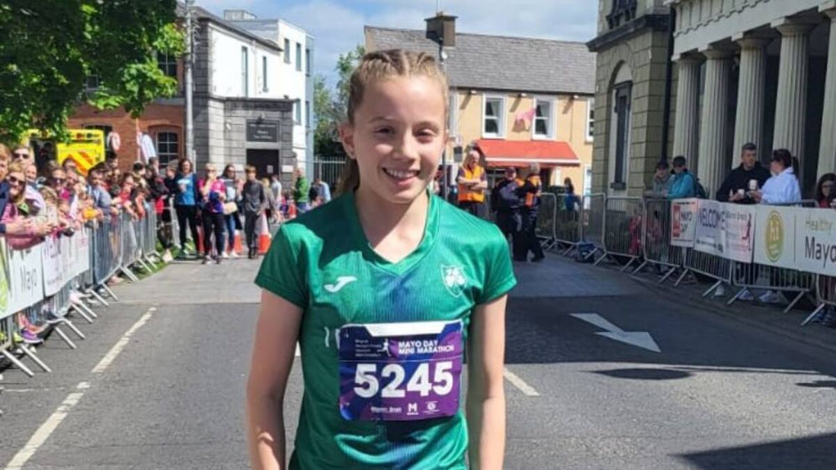 Freya Renton WATCH: Teenage running sensation wins Mayo.ie Western People Women's ...