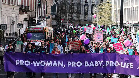 Rally hears calls for Government to address ‘soaring’ abortion numbers