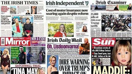 What the papers say: Wednesday's front pages