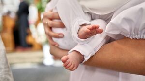 Best wishes: Recent baptism celebrated in Mayo church