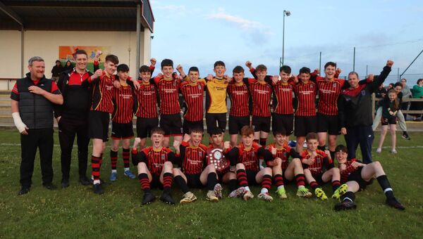 Congratulations to Iorras Aontaithe U17 squad on winning Division One in the Mayo League unbeaten and to their management team of Paul Reilly, Gareth O’Malley and David Reilly. Congratulations to Iorras Aontaithe U17 squad on winning Division One in the Mayo League unbeaten and to their management team of Paul Reilly, Gareth O’Malley and David Reilly.